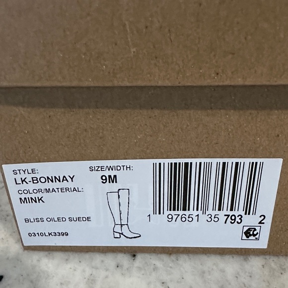 Lucky Brand Mink color Bliss Oiled Suede Boots - Picture 6 of 6